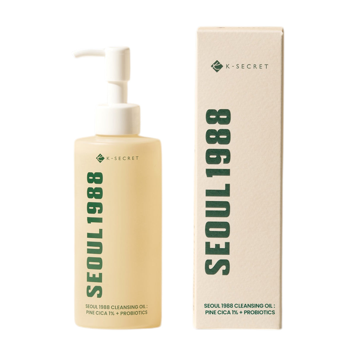 K-Secret Seoul 1988 Cleansing Oil Pine Cica 1% + Probiotics 200ml